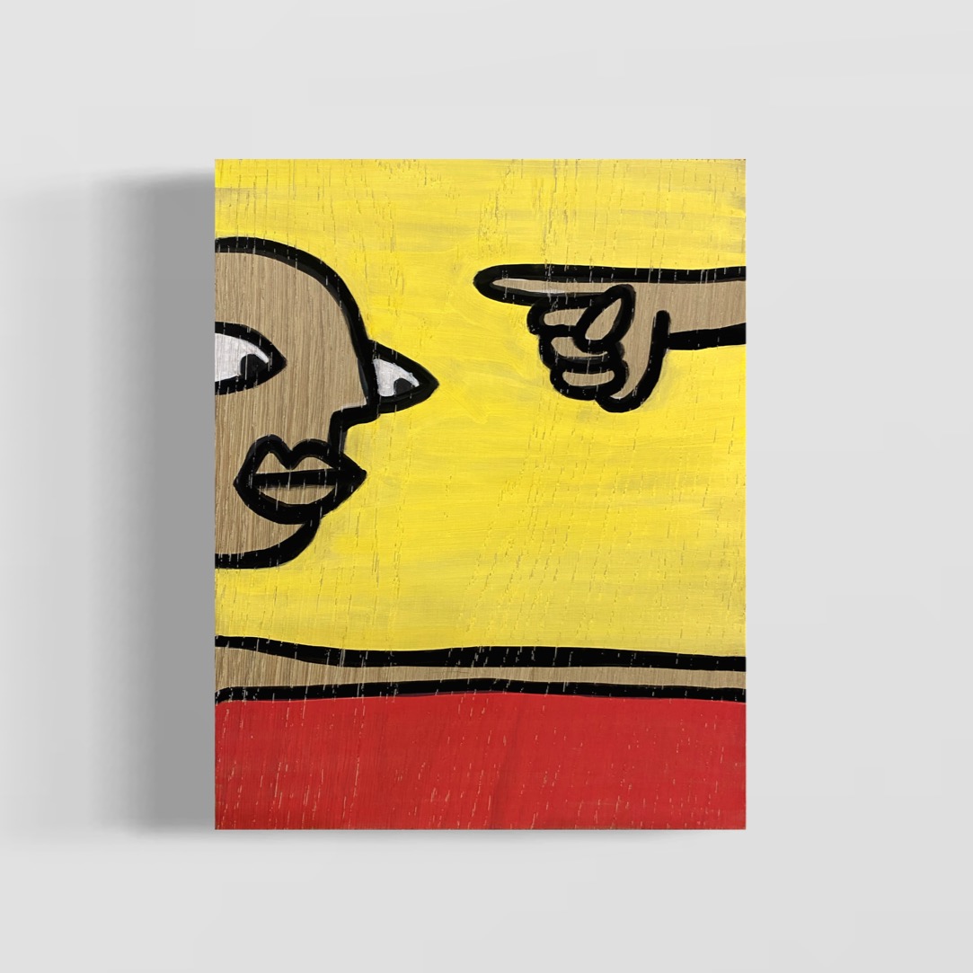 Self Blame print